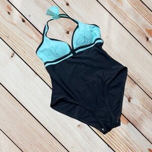 Inches Off size 12 halter swimsuit